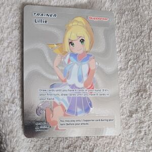 Lillie Trainer Supporter Card